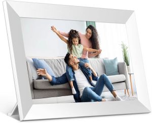 Frameo Digital Picture Frame 10.1 Inch 32GB/64GB Smart WiFi Digital Photo Frame with 1280x800 IPS HD Touch Screen Wall Mountable