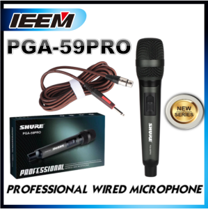 NEW PGA-59PRO PROFESSIONAL WIRED MICROPHONE WITH 8 METERS WIRED
