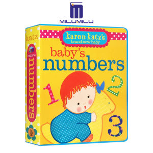 Babys Numbers (Karen Katzs Brand-New Baby) Board book – Illustrated by Karen Katz Original English books