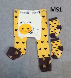 SET QUẦN LEN + TẤT LEN/ VỚ KACAKID CHO BÉ 1-3 TUỔI