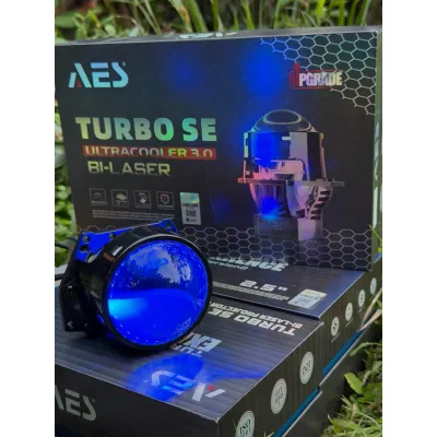 BILED AES TURBO B1 LASER 3inchi BLUE LENS 75watt DEVIL RGB