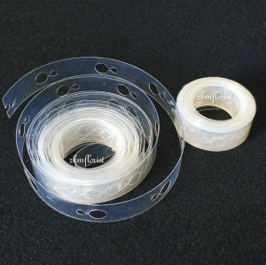 (5M) BALLOON CHAIN TAPE Plastic Wedding Party Decorating Arch Connect Strip Holder Flower Clip Tool Ribbon Cutter Tying