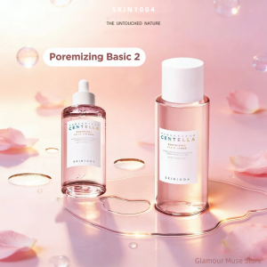 new Centella Poremizing Fresh Ampoule and Clear Toner Hydrating Essence Face Pore Care & Oil Balance Serum Poremizing Basic 2pcs Set hot