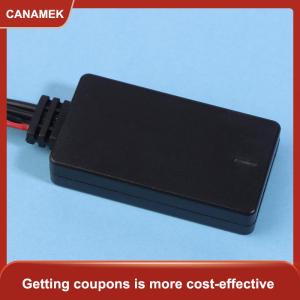 【CANAMEK 】 5-12V Car Wireless Bluetooth Receiver Module Bluetooth 5.0 Music Stereo Audio Cable Adapter 2RCA Connector Music AUX Adapter
