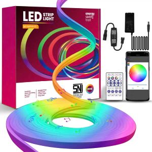 Đèn Neon Flex aRGB Dây đèn led neon chạy đuổi trang trí phòng ngủ decor phòng khách cuộn 5m