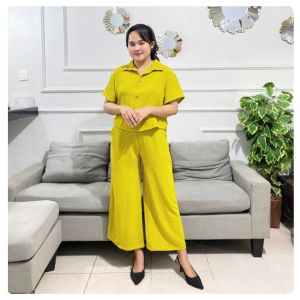 ONE SET CROP TOP TERLARIS/PAKAIAN WANITA/STELAN PEREMPUAN/BAJU WANITA TERBARU/REALPICT