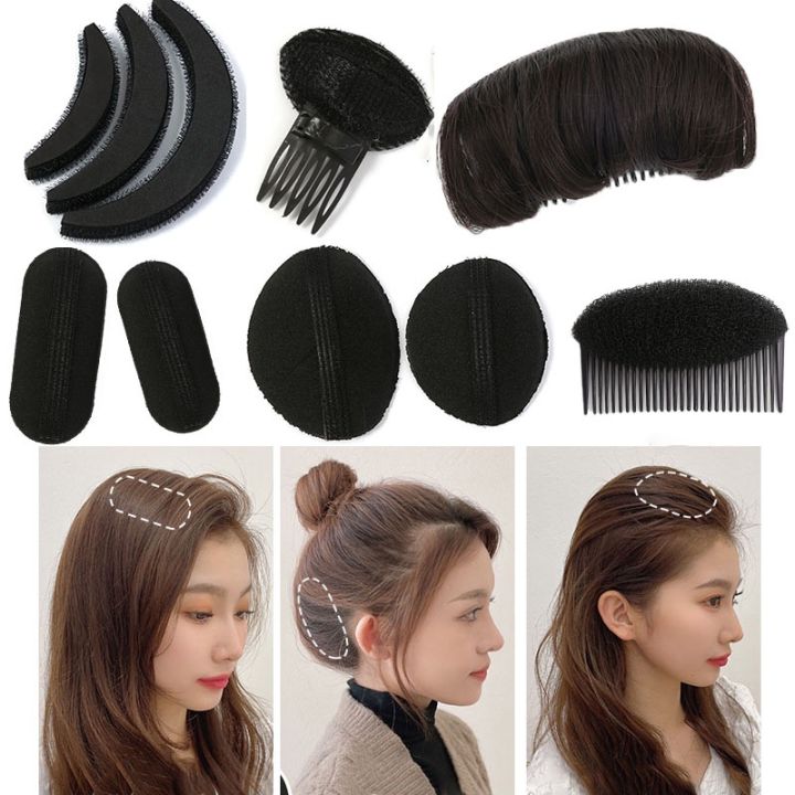 Hair Root Fluffy Collet Top Clip Invisible Sponge Hair Pad Hair Pin