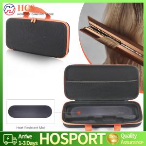 【HCS】Hard Carring Case Anti-scratch Travel Carrying Bag with Mesh Bag Hardshell Case for Dyson Corrale HS03 Hair Straightener