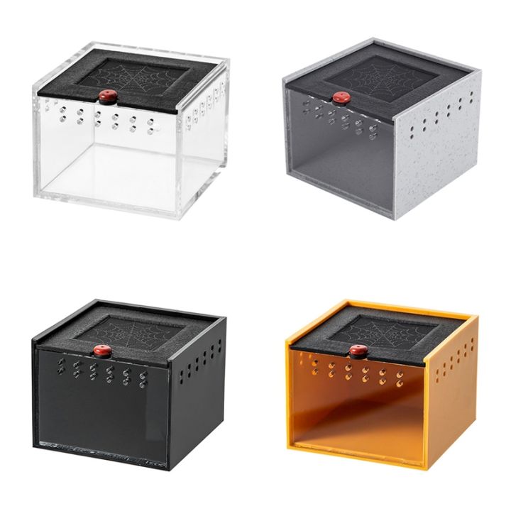 【Planet age】Spider Enclosure Small Insect Breeding Box Prevent Escape ...