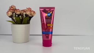 Clearance SaleRose Sunscreen Cream SPF90+++ High Protection UV Facial Sunblock Whitening Cream Long Lasting Oil Control 60ML