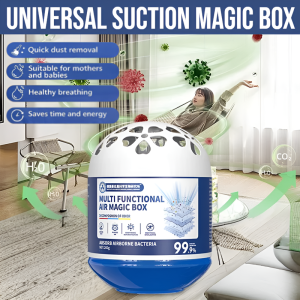 【Dust Buster】Universal Suction Magic Box Powerful Automatic Air Dust Collector Dust Suker Super Suction Automatic Air Dust Collector 万能吸尘魔盒