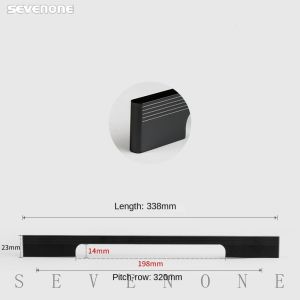 Gold Black Modern Cabinet Drawer Knob Handle Fashion Wardrobe Handle for Kitchen Cupboard Dresser Door Pull Accessories Home Hardware