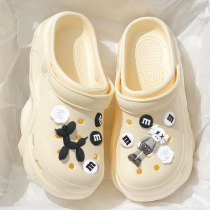 [Free Shipping] Thick-Soled Clogs For Women New Summer Styles Cute Indoor/Outdoor Slip-On Sandals WomenS EVA Beach Sandals