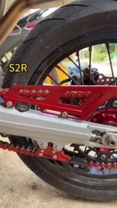【Rasen Moto】ฝาครอบป้องกันโซ่รถจักรยานยนต์ Honda DR-Z400 DRZ400 CRF250L CRF300L/Rally KLX140L/150/230L/230R จัดส่งจากกรุงเทพฯ