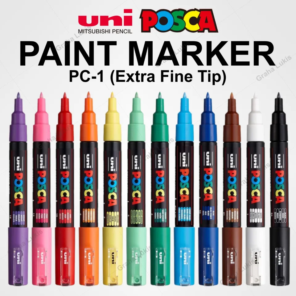 UNI POSCA PC-1M Marker Pen (Extra Fine Point)