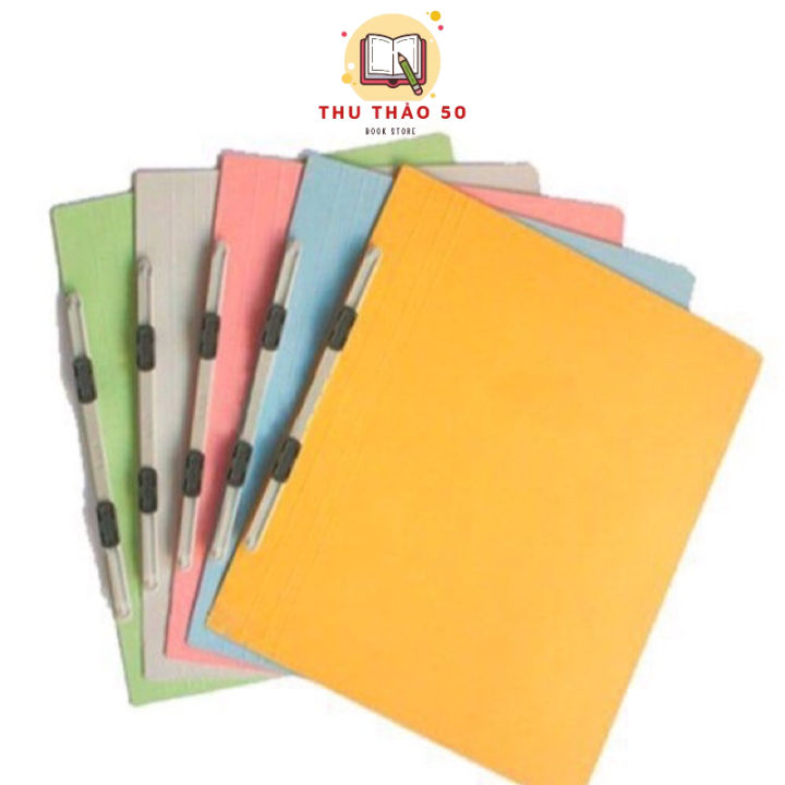 Bìa Acco Plus bằng giấy có nẹp nhựa. | Lazada.vn
