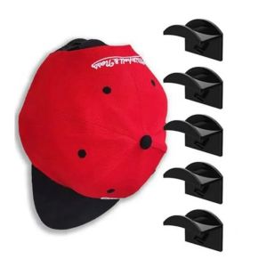 5pcs Baseball Casual Hat Storage Box Without Drilling Portable Cap Holder Support Caps Accessories