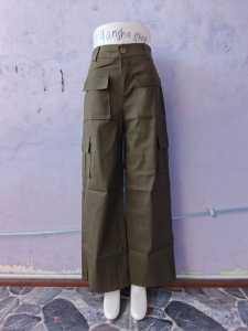 Kulot Cargo Premium Celana Cargo Wanita Olahraga Kerja Harian