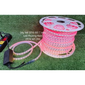 Dây Đèn Led Đổi 7 Màu Trang Trí Ngoài Trời Chống Nước Tuyệt Đối