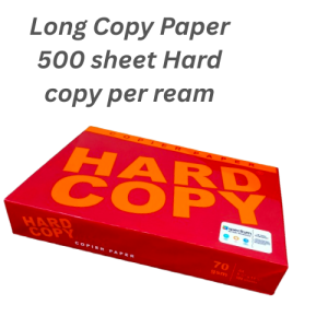 Long Copy Paper 500 sheet Hard copy per ream / School & Office Supplies