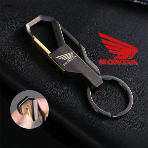 【Ready stock】Creative Car Logo keychain  Motorcycle keychain Alloy Metal Keyring for Honda motor