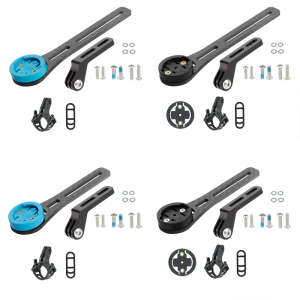 Road Bicycles Computer Mount Adjustable Out Fronts Bike Extension Bracket Light Stands Bike Computer Mount Adapters Base
