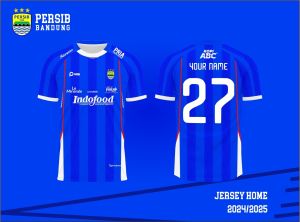 JERSEY PERSIB BANDUNG TERBARU MUSIM 24/25 UKURAN ANAK