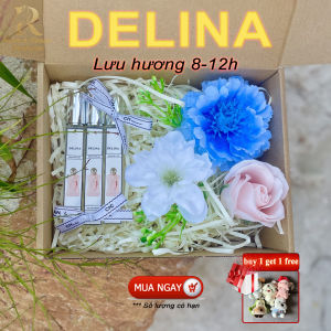 Set 3 Chai Nước Hoa Nữ Delina 10ml EDP - Quyến Rũ Cá Tính Tiểu Thư - Lưu Hương 8-12h
