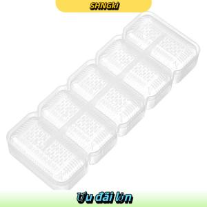 SHNGki 5 10 lưới gạo bóng Khuôn Sushi không dính áp lực lưu trữ Hộp Ăn Trưa công cụ tự làm nhà bếp rõ ràng onigiri khuôn