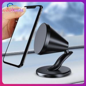 【Quick Delivery】Magnetic Cell Phone Mount Aluminum Alloy Universal Phone Bracket Adjustable Angle Smartphone Holder Car Accessories【After Sales Guarantee】