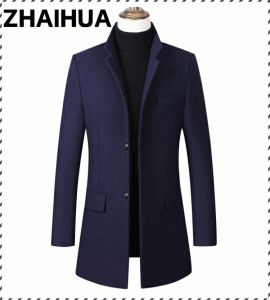 เสื้อแจ็คเก็ตผู้ชายหนา สวมใส่สบายโดยไม่ต้องรีด ผ้าฝ้ายเพิ่ ม ีหลายสีให้เลือก พอดีกับกระเป๋าด้านข้าง