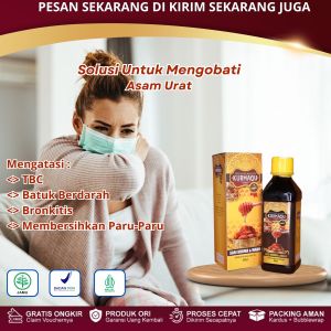 Obat TBC Batuk Berdarah Infeksi Paru-Paru Flek Par-Paru Batuk Rejan Batuk Menahun Pembersih Cairan di Paru Nyeri Dada Dengan Kurmaqu GMJ