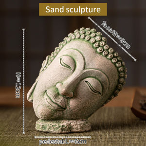 พระพุทธรูปประดับศิลปะไทย สโตนแวร์ ประดับในห้องรับแขก ห้องทำงาน ประดับโต๊ะชา