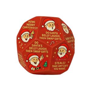 Santa Swap Gift Exchange Cubes 3 * 3in Exchange Gifts Family Game Christmas Stocking Stuffers Gift Exchange Cube Games for Boys and Girls Gifts for Christmas Birthday Party