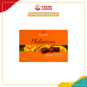52% Milk Chocolate Crunch 80g – NUTRARICH – Fruity Mango Bites in Milk Chocolate