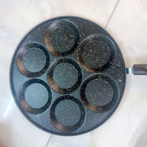 Chảo Chiên Trứng 4 ngăn Chống Dính - Chảo chống dính  ốp la 4 lỗ mini