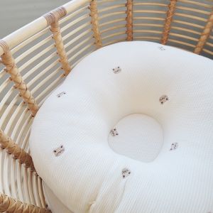 Gối chống trào ngược cho bé Rototo Bebe chữ C 67x70cm gối chống trào cho trẻ sơ sinh