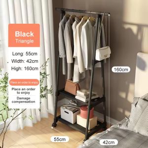 Habitate 🔥Triangle Clothes Rack Bedroom Multi-function Clothes Hanger Removable Bedroom Hanging Rack With Wheels Floor Standing#lf106#lf107