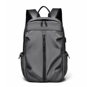 Outdoor mens and womens Oxford cloth USB waterproof backpack student sports bag for sports travel daily leisure laptop backpack