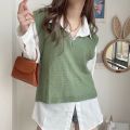 Vest Rompi Rajut Wanita Outer Knit Premium dan Murah V Neck - KANI VEST KNIT. 