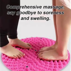 Home Massage Cushion Lots of Round Feet Pressure Finger Plate Massage