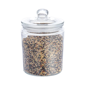 CHUBBY Glass Storage Jar With Glass Lid - 1L 2L 4L 6L