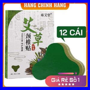 Miếng Dán ngải cứu 1 hộp 12 miếng giảm đau nhức xương khớp giảm mệt mỏi
