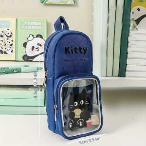 Tempat Pensil Bentuk Tas Mini 3d / Kontak Pensil Anak Kanvas SK0108