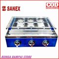 PRODUK ORI Sanex KP03 Kompor Panggang Sosis Sate BBQ Grill 3 Tungku BISA PILIH VARIAN. 