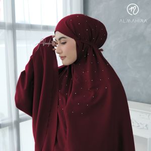Mukena Dewasa Laser Cut HARLEEN 2in1 Diamond