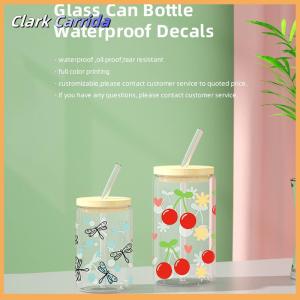 [Clark Carrida] 3D UV dtf chuyển Stickers 16oz cup kết thúc tốt đẹp phim hoạt hình Bow in cho DIY gốm kim loại da