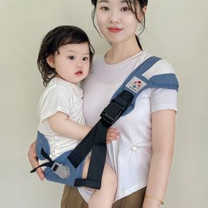 WARM STOP Newborn Front Holding Baby Wrap Carrier Infant Kangaroo Bag With Waist Protection Infant Backpacks Portable Cotton Newborn Sling Wrap Newborn
