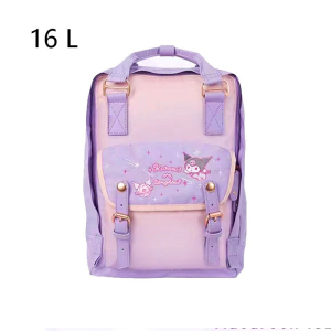 Backpack Kuromi Doughnut School Bag Large Capacity Waterproof Backpacks Versatile Girls Student Fashion Cute Style Bags for Travel School