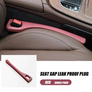 Car Seat Gap Filler Universal PU Leak-proof Filling Strip Anti-Drop Seat Gap Strip With Hole 1pcs